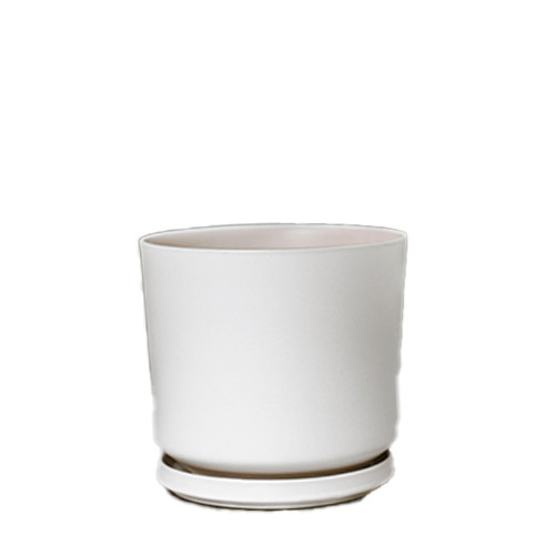 MACETERO DINAMARCA 16X14 BLANCO PORCELAN