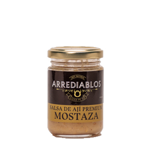 SALSA DE AJÍ PREMIUM SABOR MOSTAZA