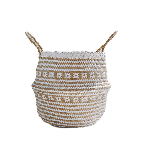 CANASTO SANTORINI BLANCO XL