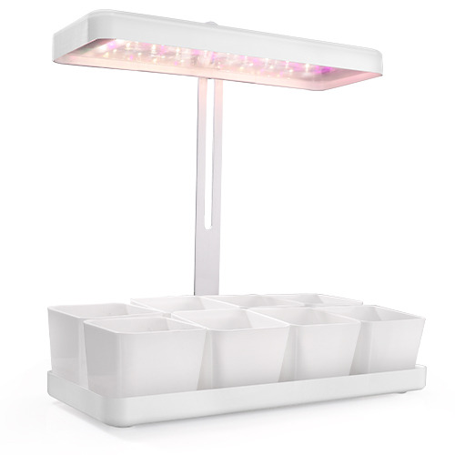 NATURA HUERTO INTERIOR LED CON 8 MACETAS