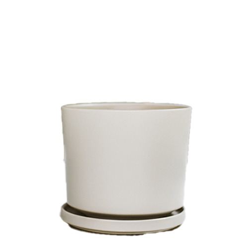 MACETERO DINAMARCA 19X18 GRIS PORCELANA