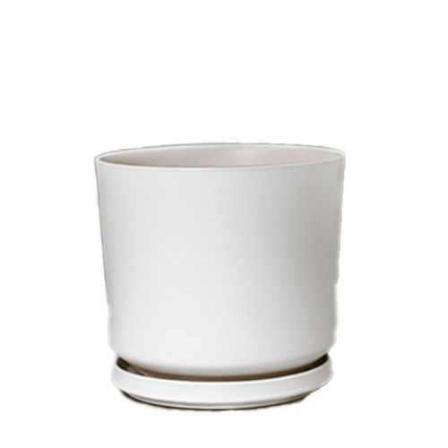 MACETERO DINAMARCA 16X14 GRIS PORCELANA