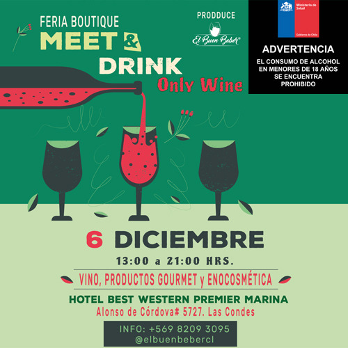 MEET&DRINK ONLY WINE 6 DICIEMBRE 13:00