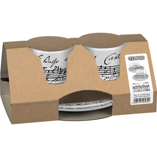 SET 2 EXPRESO CON PLATILLO COFFE CANTATA