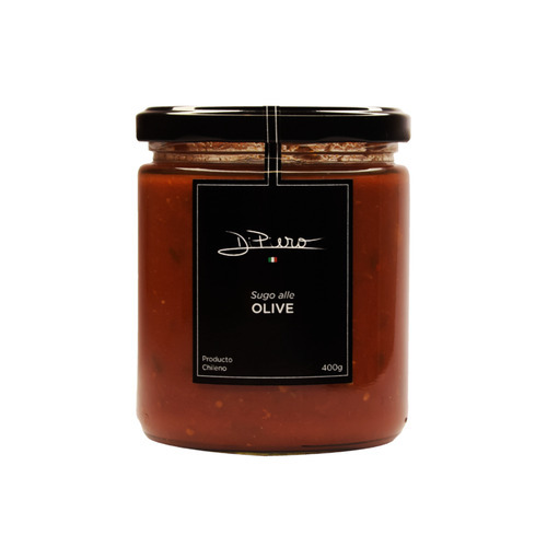 SALSA DE TOMATE CON ACEITUNAS 400G