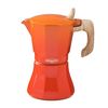 CAFETERA PETRA NARANJA  9 TAZAS 0